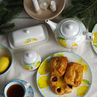 Заварочный чайник CAPRI 1,25л (фарфор)