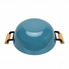 Кастрюля SEAGREEN 32x12,5см / 8л. со стеклянной крышкой (эмалирован