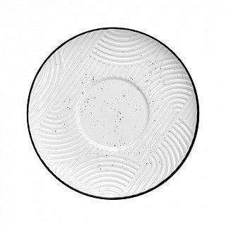 Чашка ART DECO 250мл с блюдцем (фарфор)