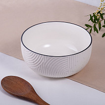 Миска ART DECO 20х9см (фарфор)