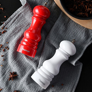 Мельница для соли и перца 17x6см (пластиковый корпус) Красный Мельница для соли и перца 17x6см (пластиковый корпус) Красный