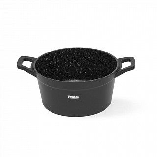 Кастрюля FILOMENA 20x10,5см / 2,3л со стеклянной крышкой (алюминий