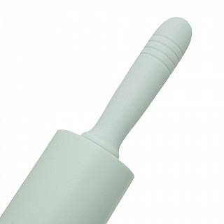 Скалка 39,5x5,5 см, цвет АКВАМАРИН (силикон)