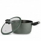 Кастрюля BRILLIANT 20x10см / 2,6л со съемными ручками (алюминий)