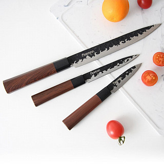 Нож KENDO Гастрономический 20см (сталь 3CR13) Нож KENDO Гастрономический 20см (сталь 3CR13)