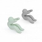 Держатель для крышки в форме человека 5x4 см (силикон)