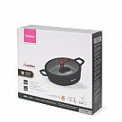 Сотейник FILOMENA  26x7см / 2,6л со стеклянной крышкой (алюминий)