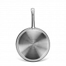Сковорода 28x6,5см без крышки (нерж.сталь)