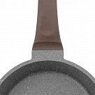 Сковорода для жарки UNIQUE PRO 20x5,9см со стеклянной крышкой (алю