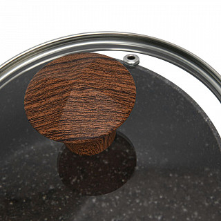 Кастрюля MAGIC BROWN 20x9,8 см / 2,7 л с крышкой (алюминий) Кастрюля MAGIC BROWN 20x9,8 см / 2,7 л с крышкой (алюминий)