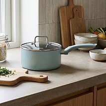 Мини ковш алюминиевый с покрытием 18 cм / 2,16 л Mini chef арт. 14400
