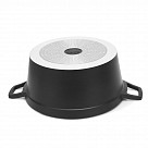 Кастрюля FILOMENA 28x13,5см / 5,7л со стеклянной крышкой (алюминий