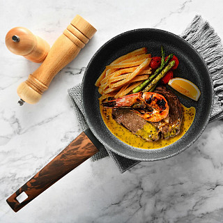 Сковорода для жарки CAPELLA 20x4,5см (алюминий)