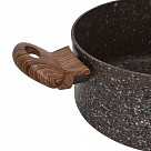 Кастрюля MAGIC BROWN 20x9,8 см / 2,7 л с крышкой (алюминий)