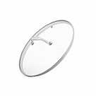 Кастрюля PLATINO 22x12,5 см / 4,4л со стеклянной крышкой (нерж.стал