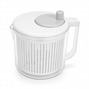 Сушилка для салата и зелени 21,5x17х19см, /2,5L (пластик)
