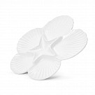 Менажница SEA SHELL 32см (фарфор)