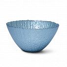 Чаша DEL MAR 28см, цвет синий (стекло)