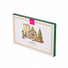 Блюдо CHRISTMAS EVE овальное 35х25 см (фарфор)