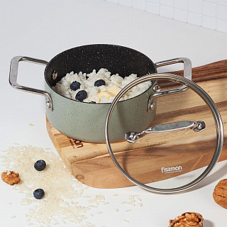 Кастрюля MINI CHEF 14x6,5см / 0,95л с крышкой (алюминий) Кастрюля MINI CHEF 14x6,5см / 0,95л с крышкой (алюминий)