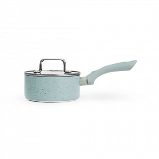 Ковш MINI CHEF 14x6,5cм / 0,95л с крышкой (алюминий) Ковш MINI CHEF 14x6,5cм / 0,95л с крышкой (алюминий)