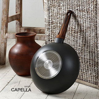 Вок CAPELLA 28x8,5см / 3,5л (алюминий) Вок CAPELLA 28x8,5см / 3,5л (алюминий)