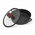 Сотейник FILOMENA  26x7см / 2,6л со стеклянной крышкой (алюминий)