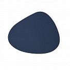 Сервировочный коврик 44x37см, синий+серый (ПВХ)