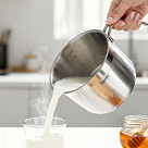 Кружка для кипячения молока 14x11 см / 1,5 л (нерж. сталь)