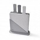 Набор из 3 разделочных досок 32x19 см (пластик)