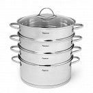 Пароварка для мантов BARAKAT 28x12 см (нерж. сталь)