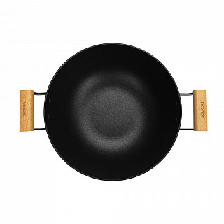 Кастрюля SEAGREEN 32x12,5см / 8л. со стеклянной крышкой (эмалирован