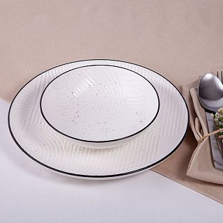 Глубокая тарелка ART DECO 18см (фарфор)