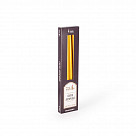 13880725 Набор из 4-х Античных свечей 30см, золотые (парафин)