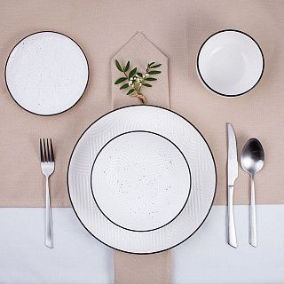 Глубокая тарелка ART DECO 18см (фарфор)