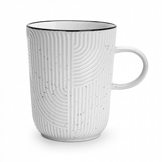 Кружка ART DECO 350мл (фарфор) Кружка ART DECO 350мл (фарфор)