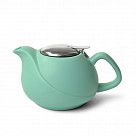 Заварочный чайник 750 мл, цвет АКВАМАРИН (керамика)