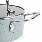 Кастрюля MINI CHEF 14x6,5см / 0,95л с крышкой (алюминий)