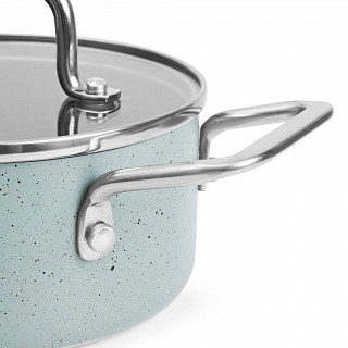 Кастрюля MINI CHEF 14x6,5см / 0,95л с крышкой (алюминий) Кастрюля MINI CHEF 14x6,5см / 0,95л с крышкой (алюминий)