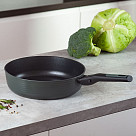 Глубокая сковорода BRILLIANT 28x7,5см со съемной ручкой (алюминий)