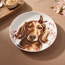 Фарфоровая тарелка 14,5 см Dogs арт. 16141
