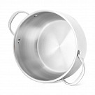 Кастрюля CASSIA 22x13 см / 4,7л со стеклянной крышкой (нерж.сталь)