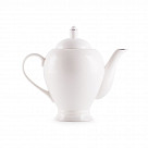 Чайник заварочный ALEKSA 1,1л, цвет белый (фарфор)