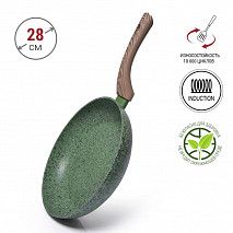 Сковорода для жарки MALACHITE 28x5,4 см (алюминий)