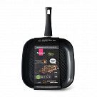 Сковорода-гриль FREYA 28x6см квадратная (алюминий)