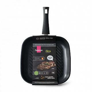 Сковорода-гриль FREYA 28x6см квадратная (алюминий)