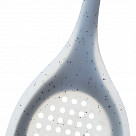 Ложка сервировочная с отверстиями силиконовая MAURIS GREY 34см