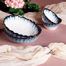 Набор из 2 глубоких тарелок GALACTIC WAVES 20см (фарфор)