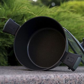 Кастрюля BRILLIANT 24x12см / 4,5л со съемными ручками (алюминий)