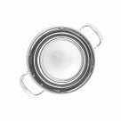 Кастрюля IRON ELEGANCE 24х15 см / 6,3 л со стеклянной крышкой (нер